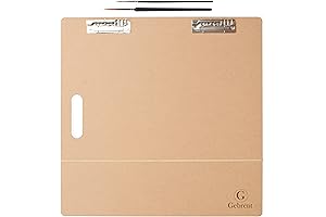 GebrEnt Artist Tote Sketch Board - Large Clipboard for Drawing