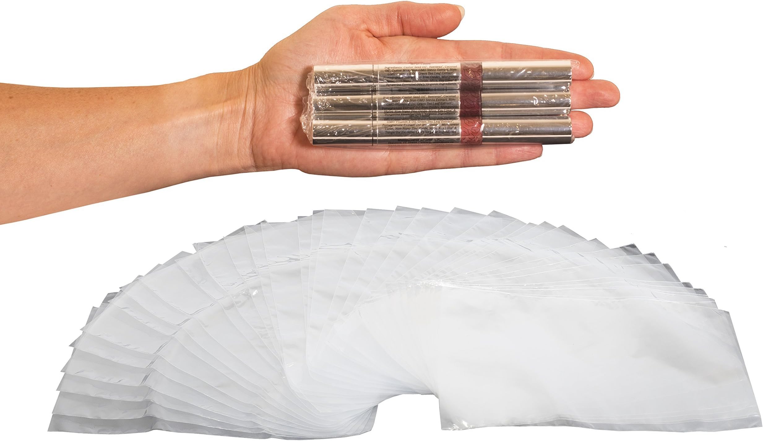 500 Pcs Quality Clear Shrink Wrap Bags Polyolefin (POF Film) Non Toxic Odorless Wrap Bags Ideal for Bath Bombs, Soaps, Candles, and Homemade Products - by Priti Parti (4x6)