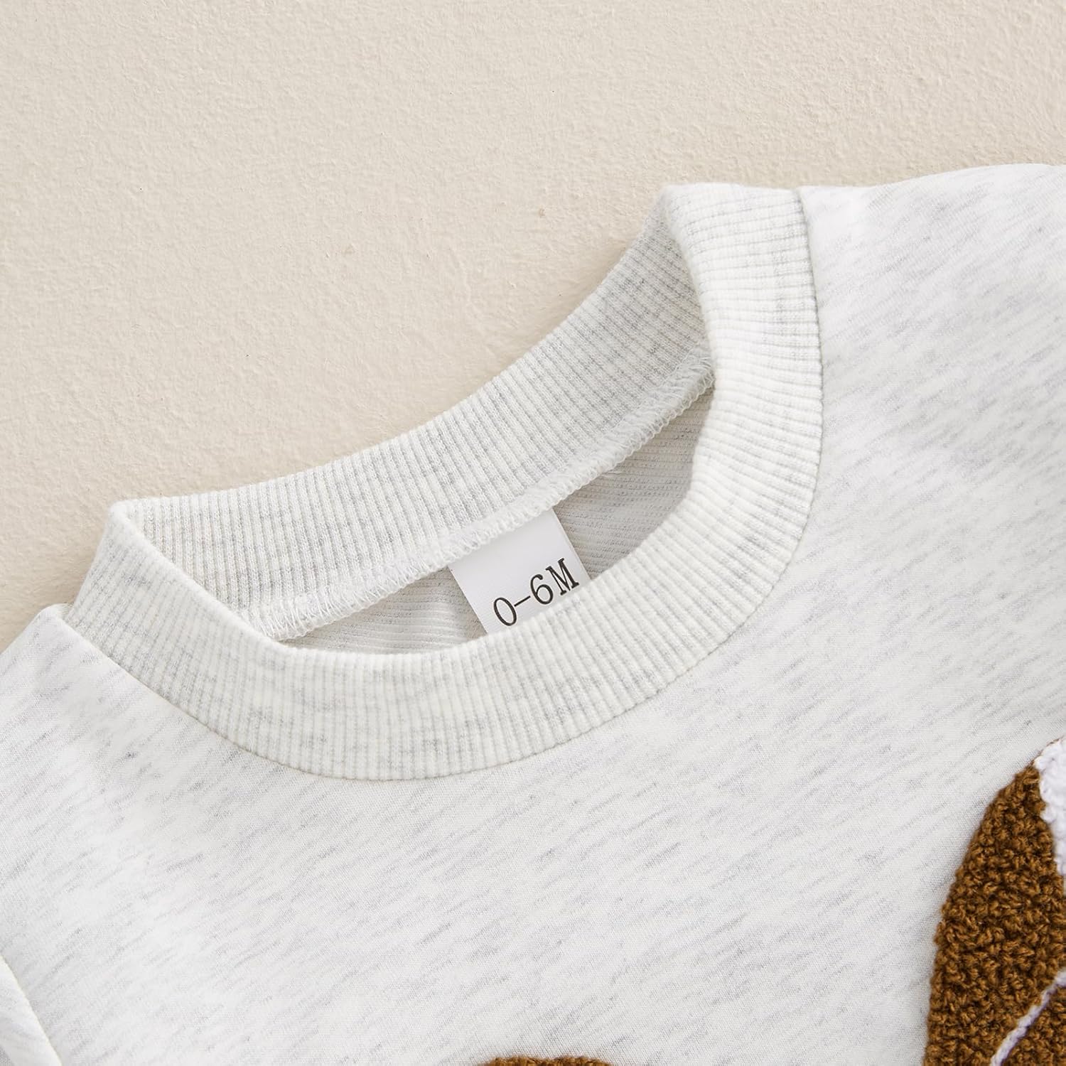 Karuedoo Toddler Baby Girl Football Clothes Football Bow Embroidery Long Sleeve Sweatshirt Top Pants Set 2Pcs Fall Outfits - Image 5