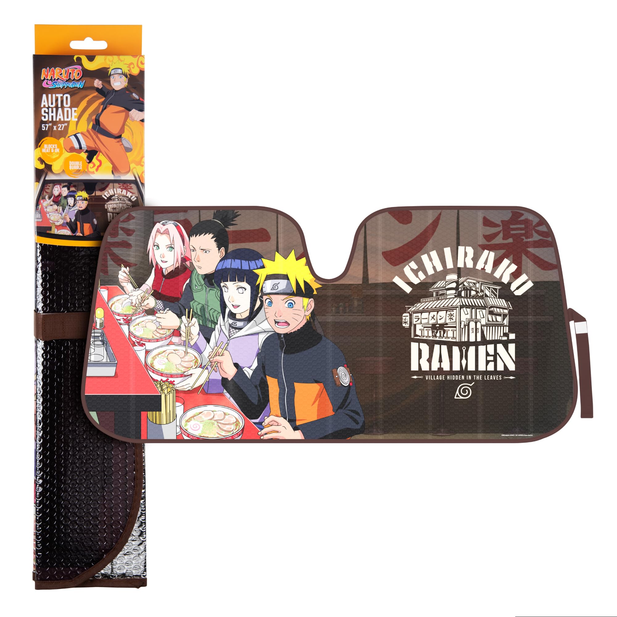 Amazon.com: Naruto Shippuden Officially Licensed Windshield Sun