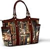 The Bradford Exchange Charles Wysocki Classic Tails Tote Bag With Cat Artwork