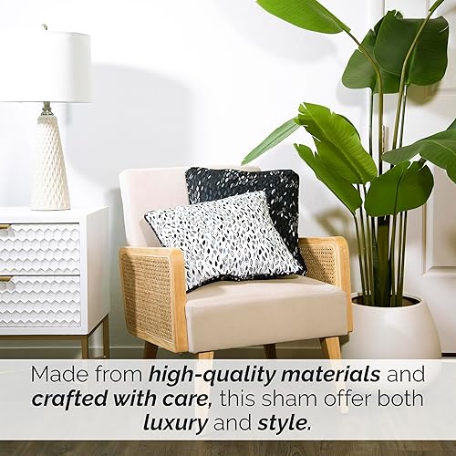 Vista 222 de Fundas Southshore Fine Linens Vilano Springs, para almohada, acolchadas, Microfibra, Pizarra, 20" x 36" 01 - Blanco brillante