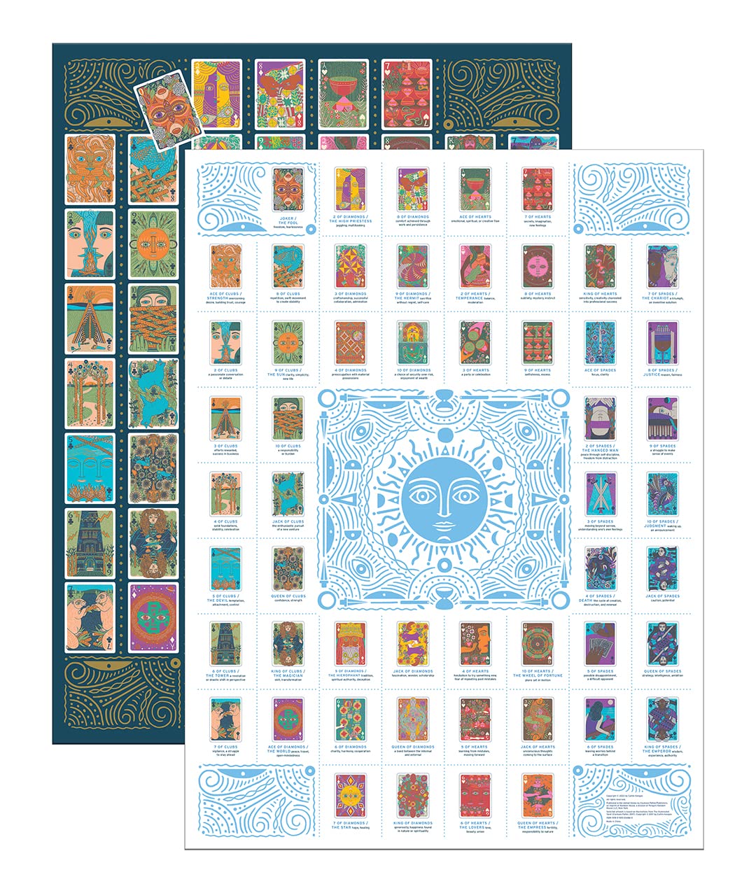 The Illuminated Tarot Puzzle: A Meditative 1000-Piece Jigsaw Puzzle: Jigsaw Puzzles for Adults