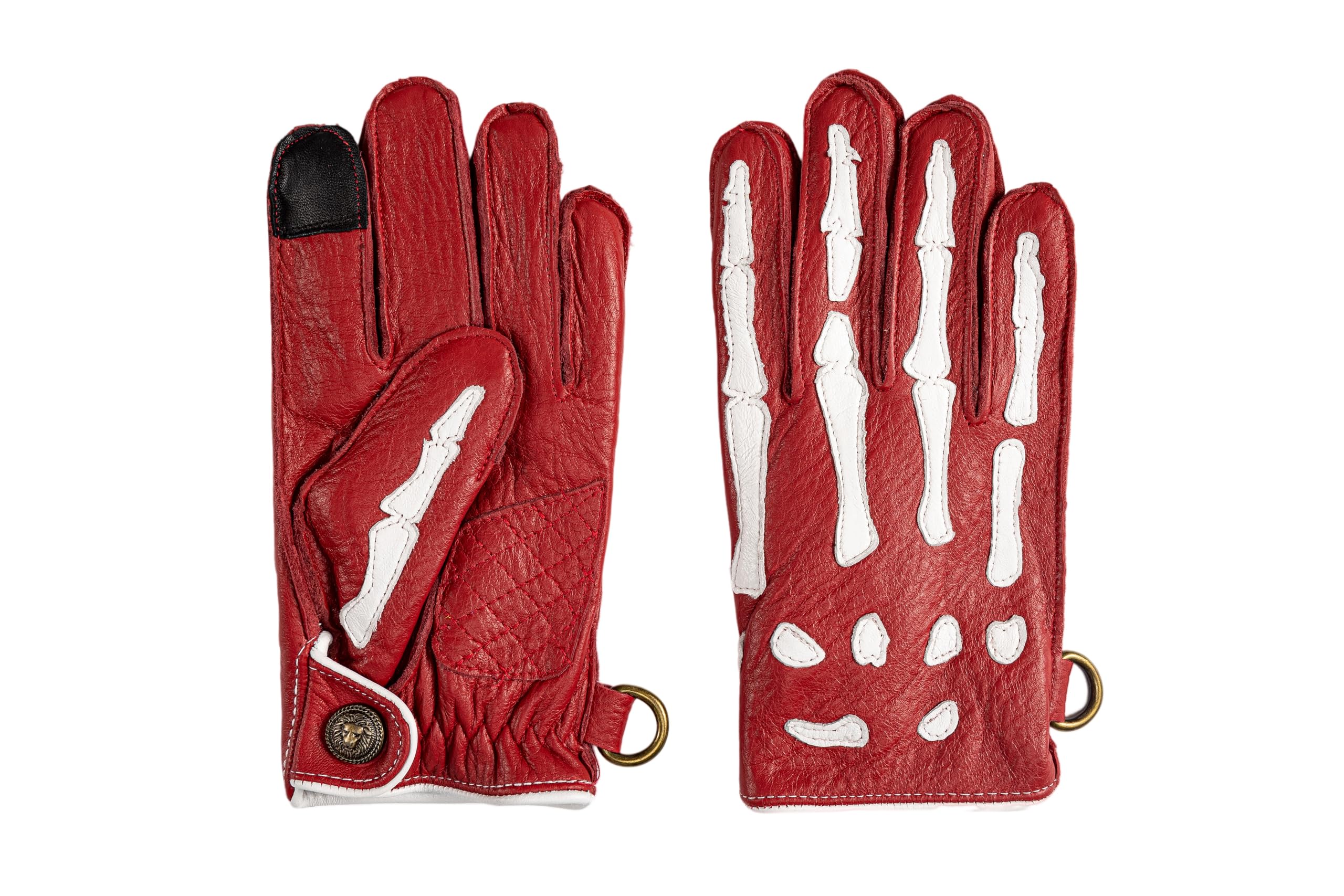 NappaNovum Deerskin Skeleton Gloves
