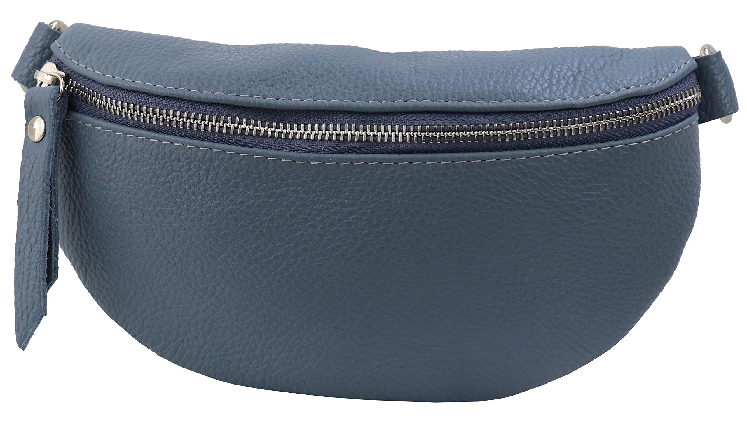 SH Leder ® AVA G292 - Marsupio unisex in vera pelle, per festival, viaggi, marsupio da donna, in pelle, 23 x 12 cm