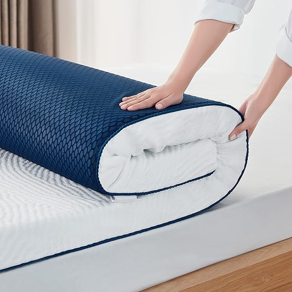 LINSY HOME Matratzentopper Gel Topper 90x200cm,7,5cm Höhe Topper aus Gel Memory Foam, H2/H3 Härte Gel Matratzentopper, mit Waschbarer Tencel™-Bezug