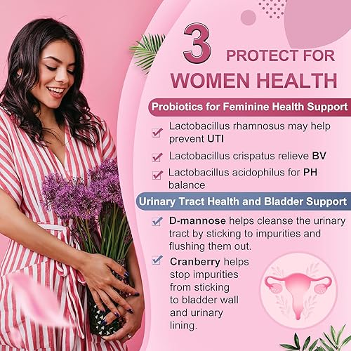 Miniatura 6 de NATURE TARGET Probióticos para mujeres, probióticos para hombres, probióticos para digestivos,Vaginal,Salud de la próstata