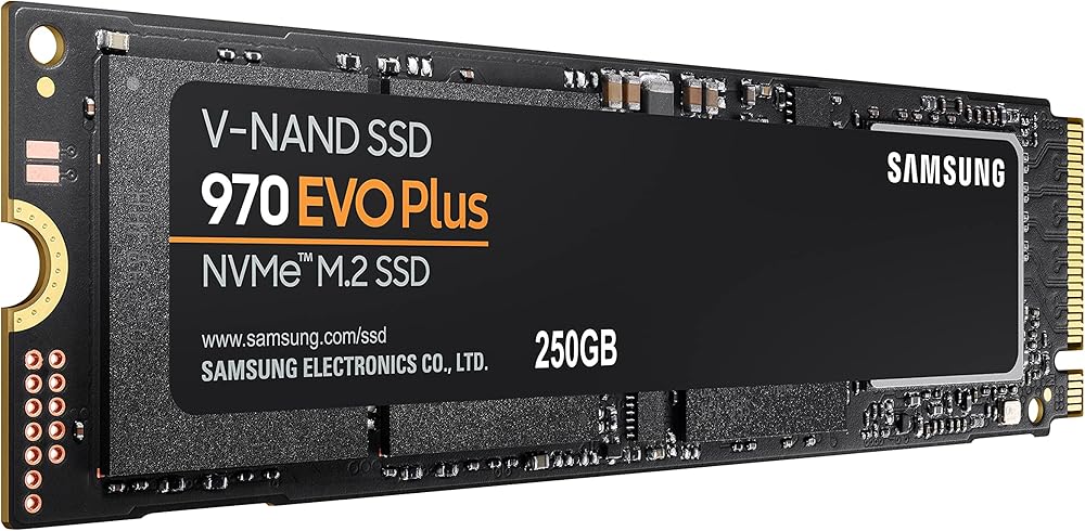 SAMSUNG EVO 970 Plus 250GB PCIe NVMe M.2-2280 Internal Solid State Drive with V-NAND Technology & 512MB Cache thumbnail 2