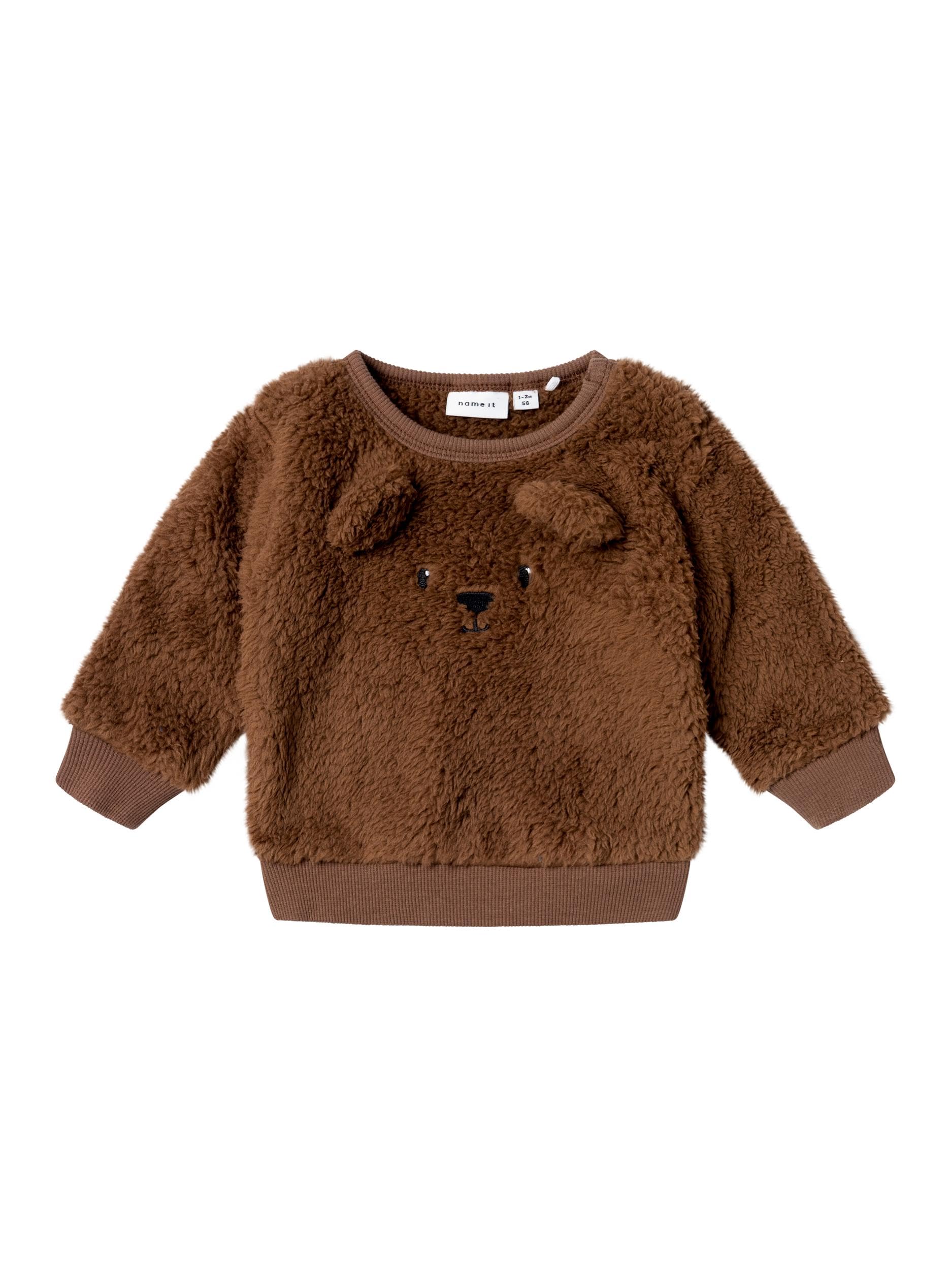 NAME IT Nbmsinai LS Teddy Suéter para Bebés