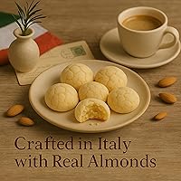 Vista 4 de ANDY ANAND CHOCOLATIER Galletas amaretti de almendras sin gluten de Italia – Más de 8 sabores gourmet, chocolate, melocotón y naranja, caja