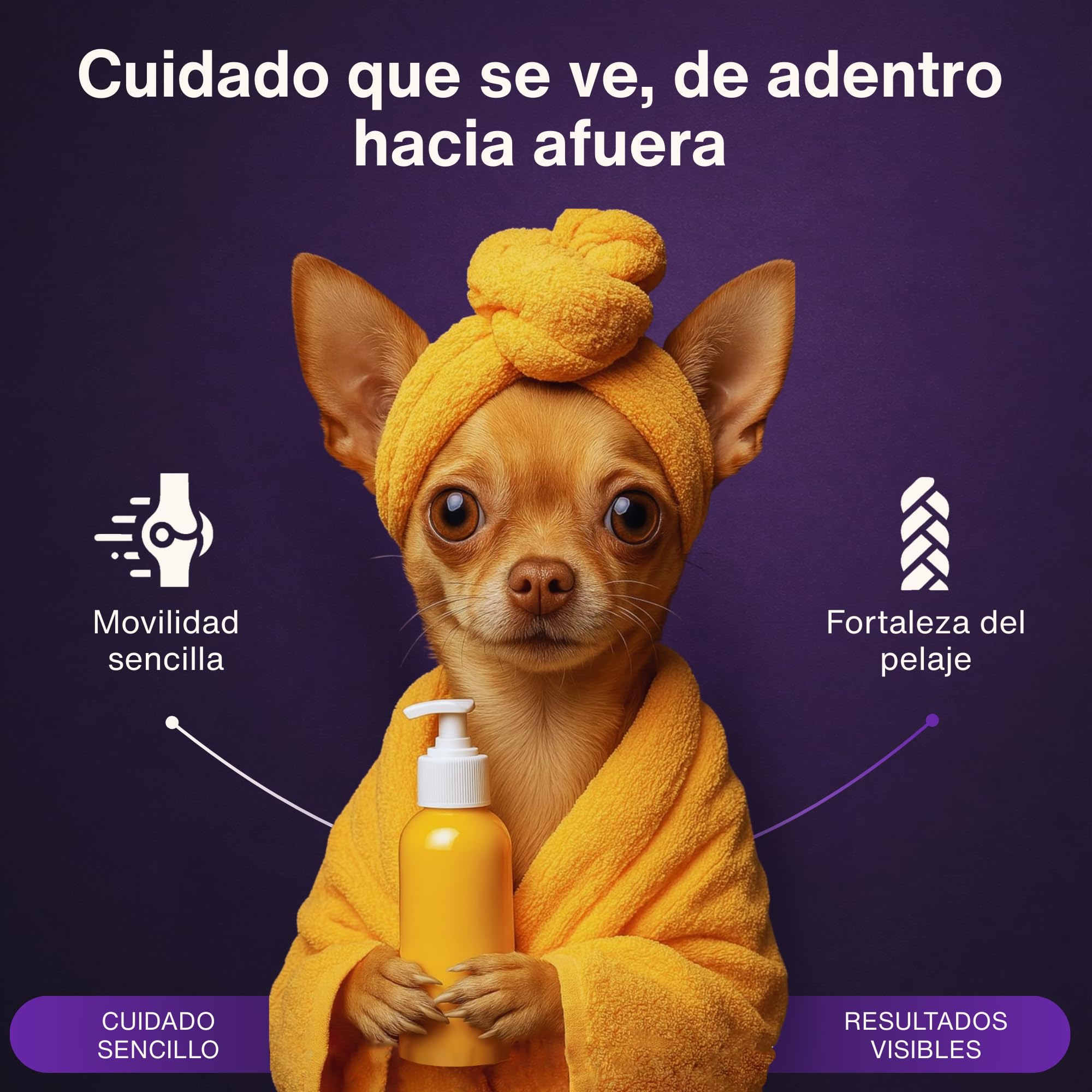 Dr. Flex colágeno para Perros 300 g - colágeno hidrolizado Tipo I II III bovino y Marino en Polvo para articulaciones Perro y Movilidad Complejo vitaminas Grupo B Perros Apoyo digestión Perro