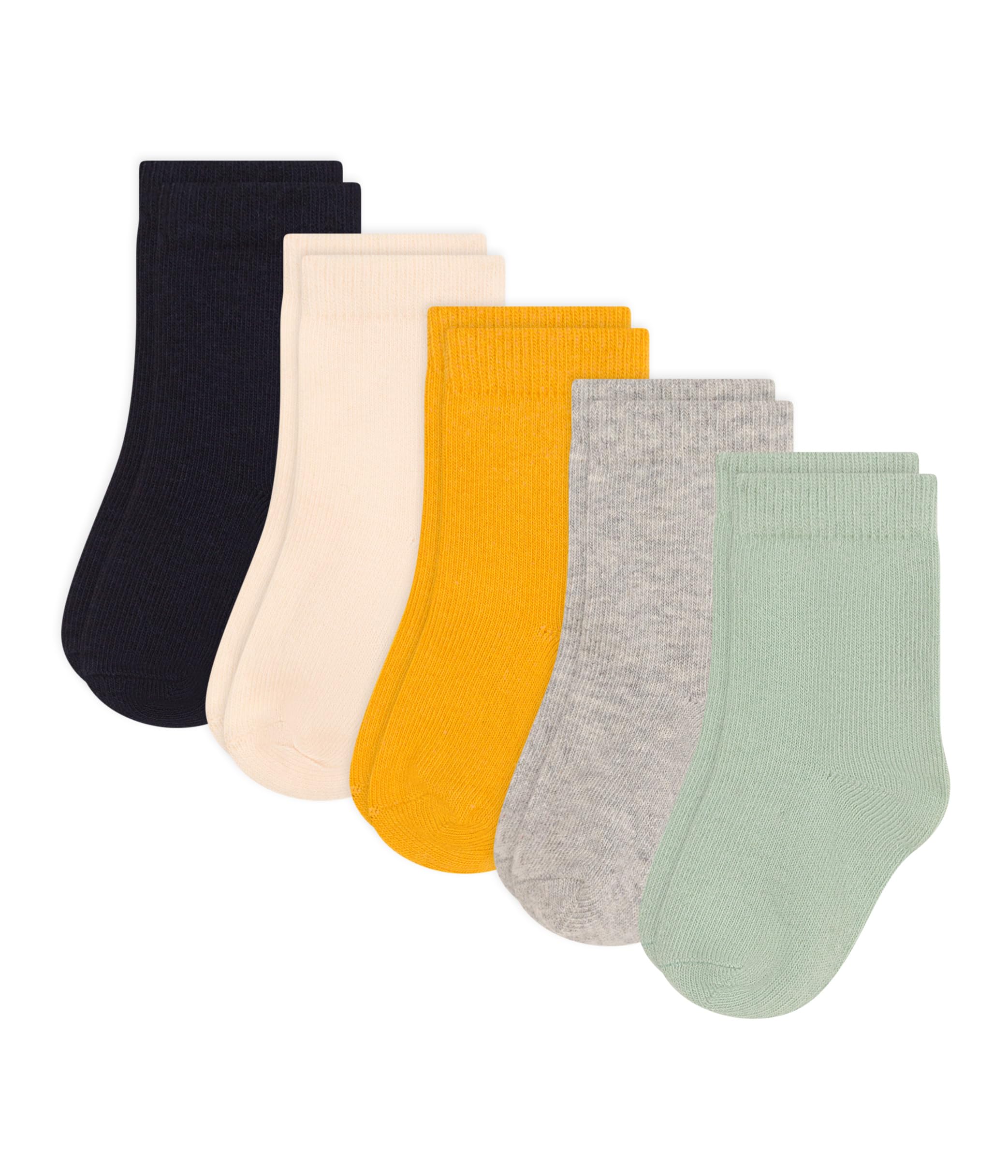 Petit Bateau Paires Chaussettes Mixte bébé