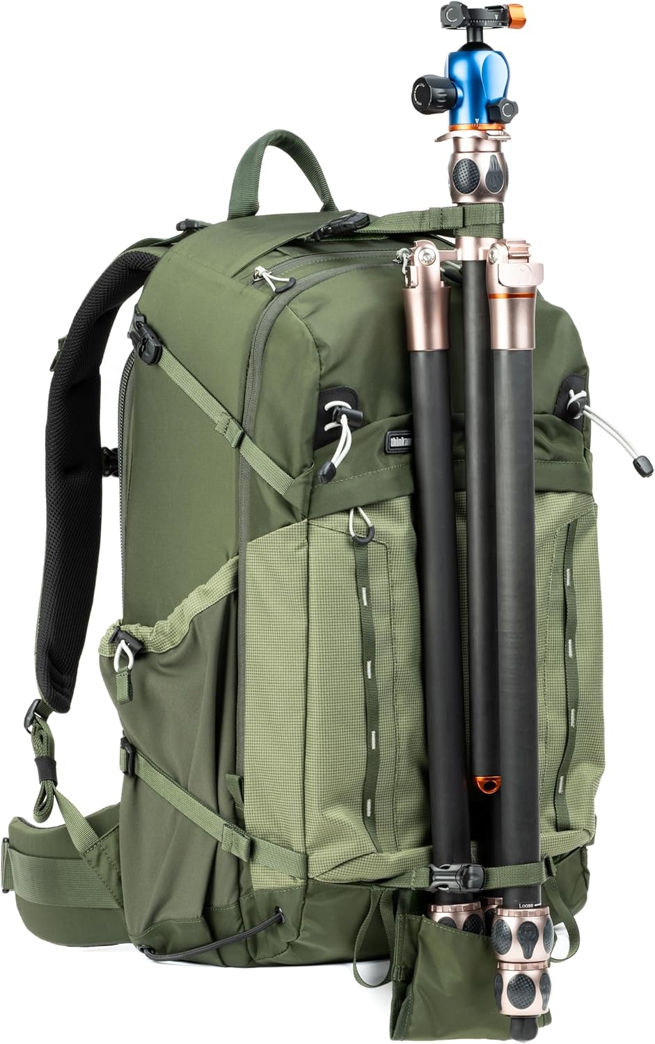 Think Tank BackLight 36L Camera Daypack Backpack for DSLR, Mirrorless, Photography and Video - Montane Green