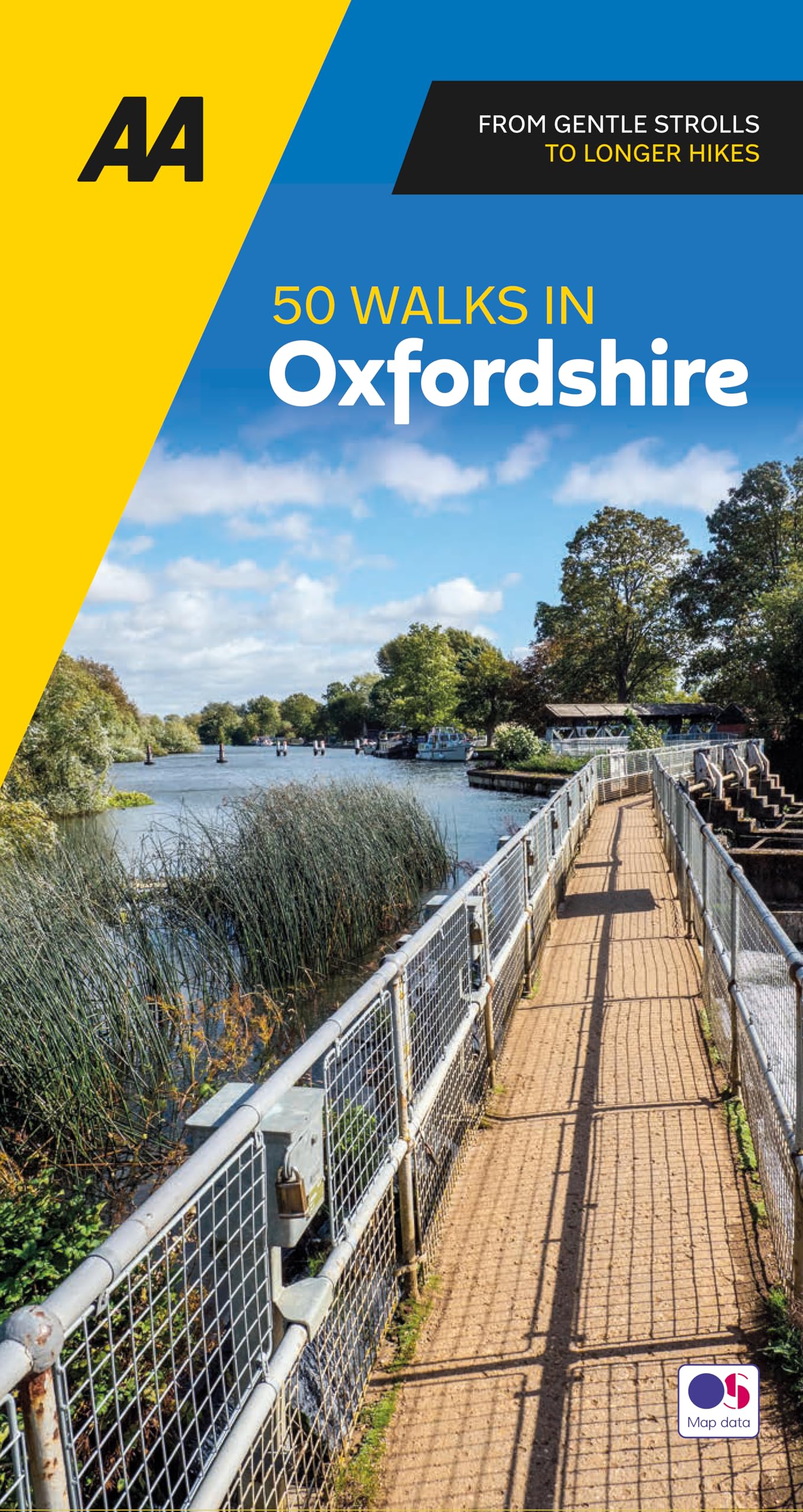 AA 50 Walks In Oxfordshire (AA 50 Walks) (Walks UK) Paperback