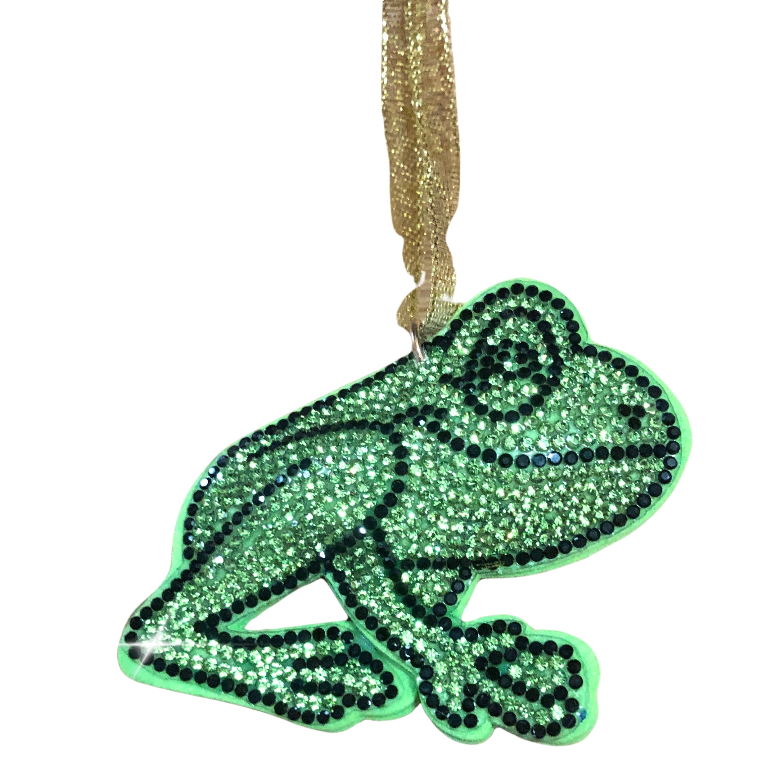 Amazon.com: Popfizzy Bling Green Frog Christmas Ornaments 2023