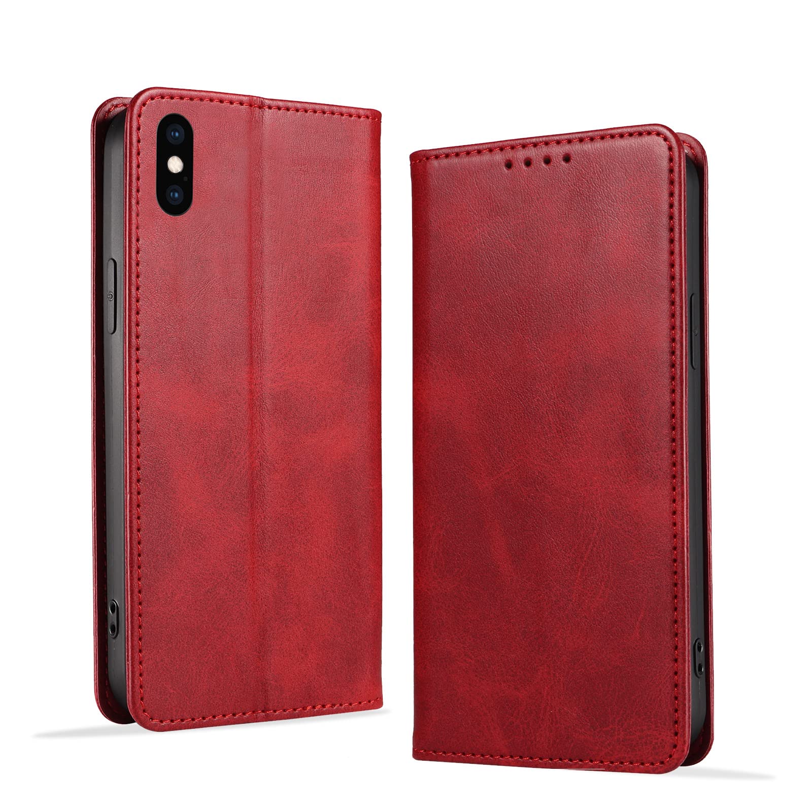 Amazon.co.jp: KWATUNG iphone xs用 ケース 手帳型 PUレザー iphone x