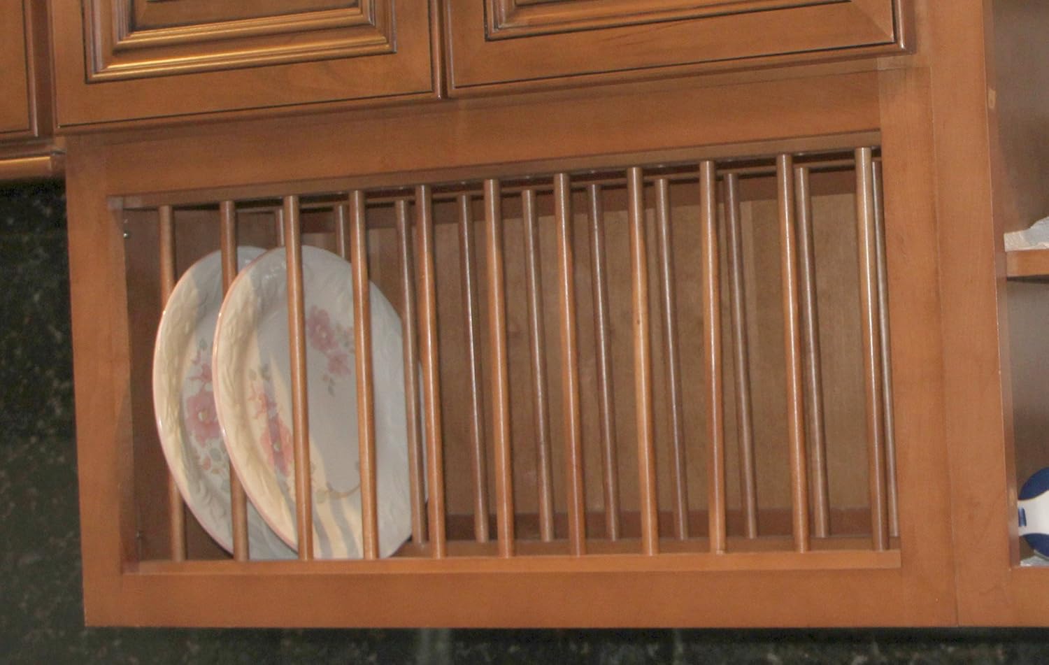 Cabinet Plate/Dish Rack for Cabinet in Birch-set (in 30")