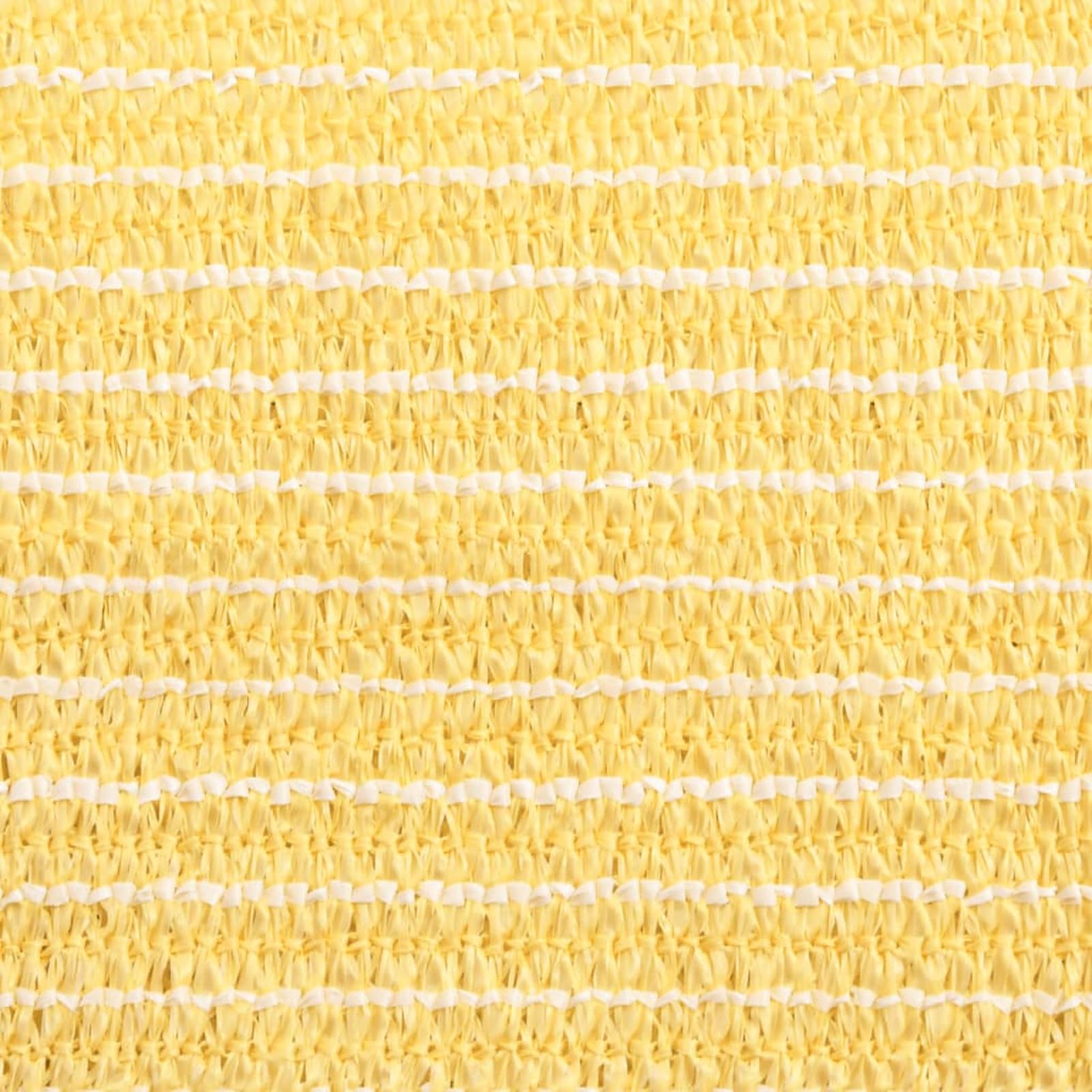 Vela Parasole 160 g/m² Beige 4,5x4,5 m in HDPE,Vela Parasole,Vele Parasole da Giardino,Respirante,Impermeable,Anti UV -311112