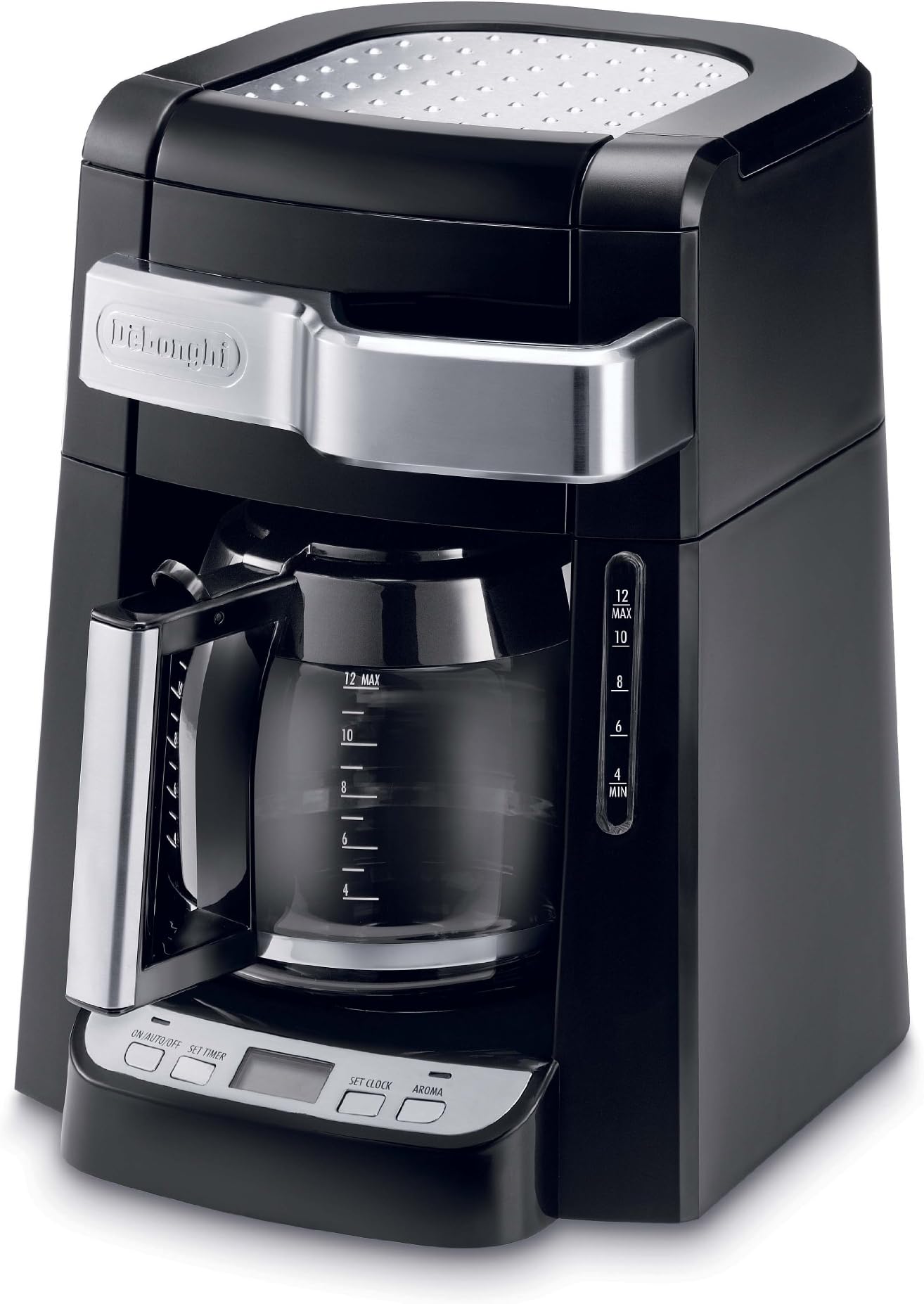 DeLonghi DCF2212T 12Cup Glass Carafe Drip Coffee Maker