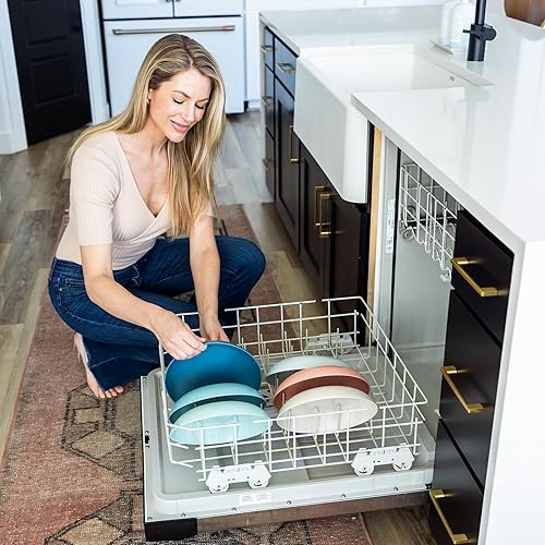 Miniatura 43 de Grow Forward Tazones de paja de trigo prémium para pasta, 30 onzas, irrompibles, anchos y poco profundos, juego de 6 cuencos de plástico