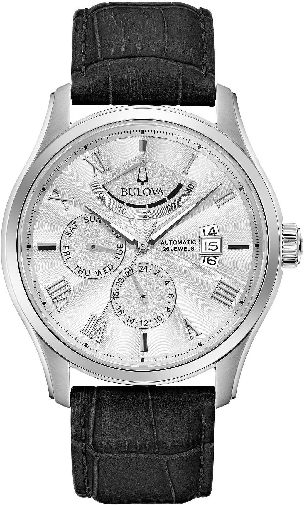 Classic Wilton Casual Mechanical Men's Watch Code 96C141, Strap, Strap