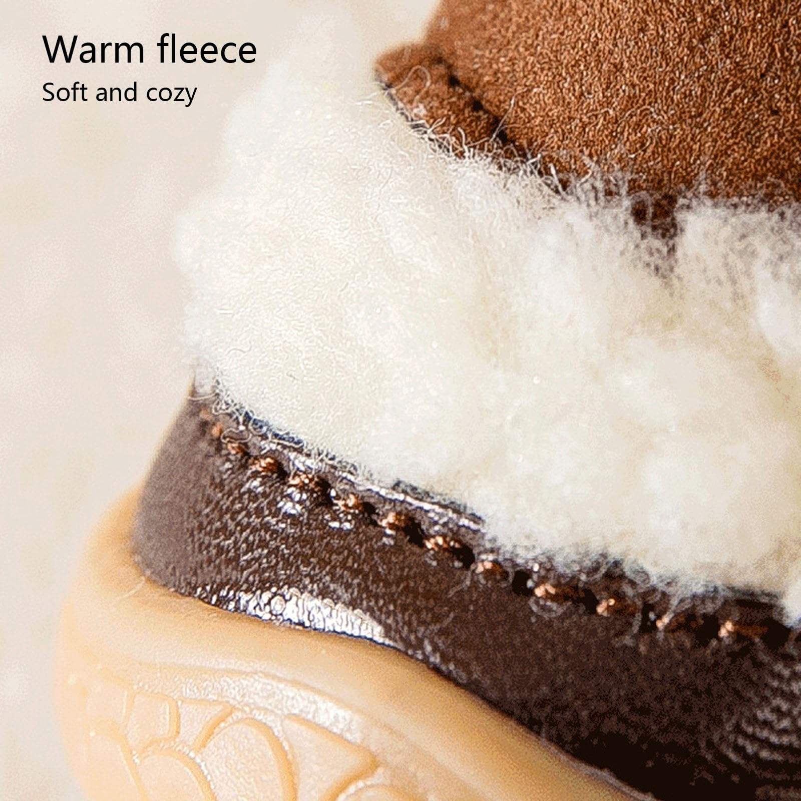 4 Chaussures d'hiver pour Animaux De Compagnie, Chaussures Imperméables Et Coupe-Vent pour Petits Chiens, Chaussures pour Chiens Adaptées À La Neige avec Doublure en Laine d'agneau,Bleu,S