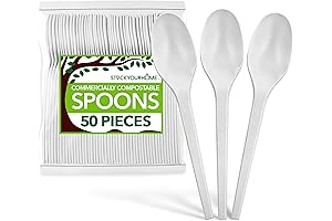 Compostable Soup Spoons: Eco-Friendly Utensils for Sustainable Gatherings