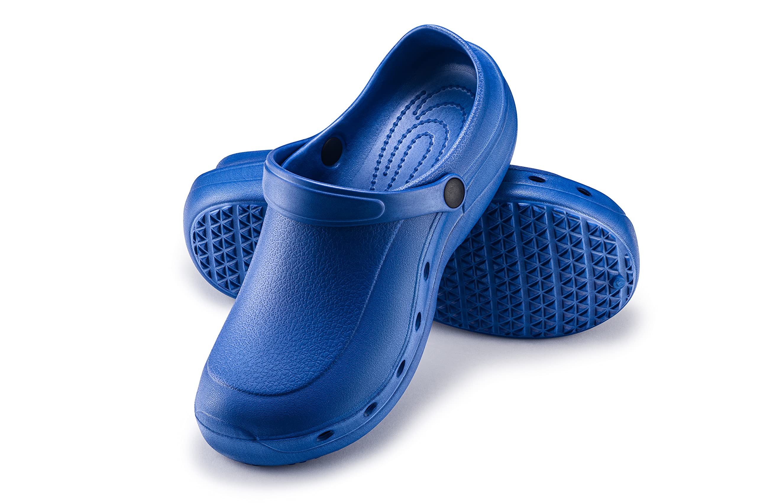 ESTRO Gartenclogs Herren Gartenschuhe Damen - Gartenclogs Damen Unisex Leicht Gummischuhe Sommer Garten Clogs Herren F92 (36, Blau)