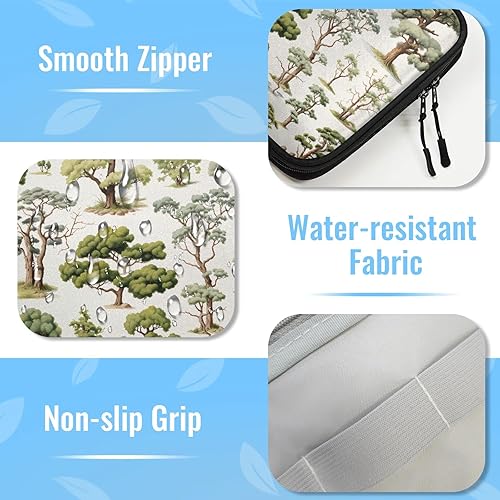 Miniatura 5 de Trees Electronics - Funda organizadora de viaje, accesorios tecnológicos, bolsa de almacenamiento de cables para cables, cargador, teléfono, disco