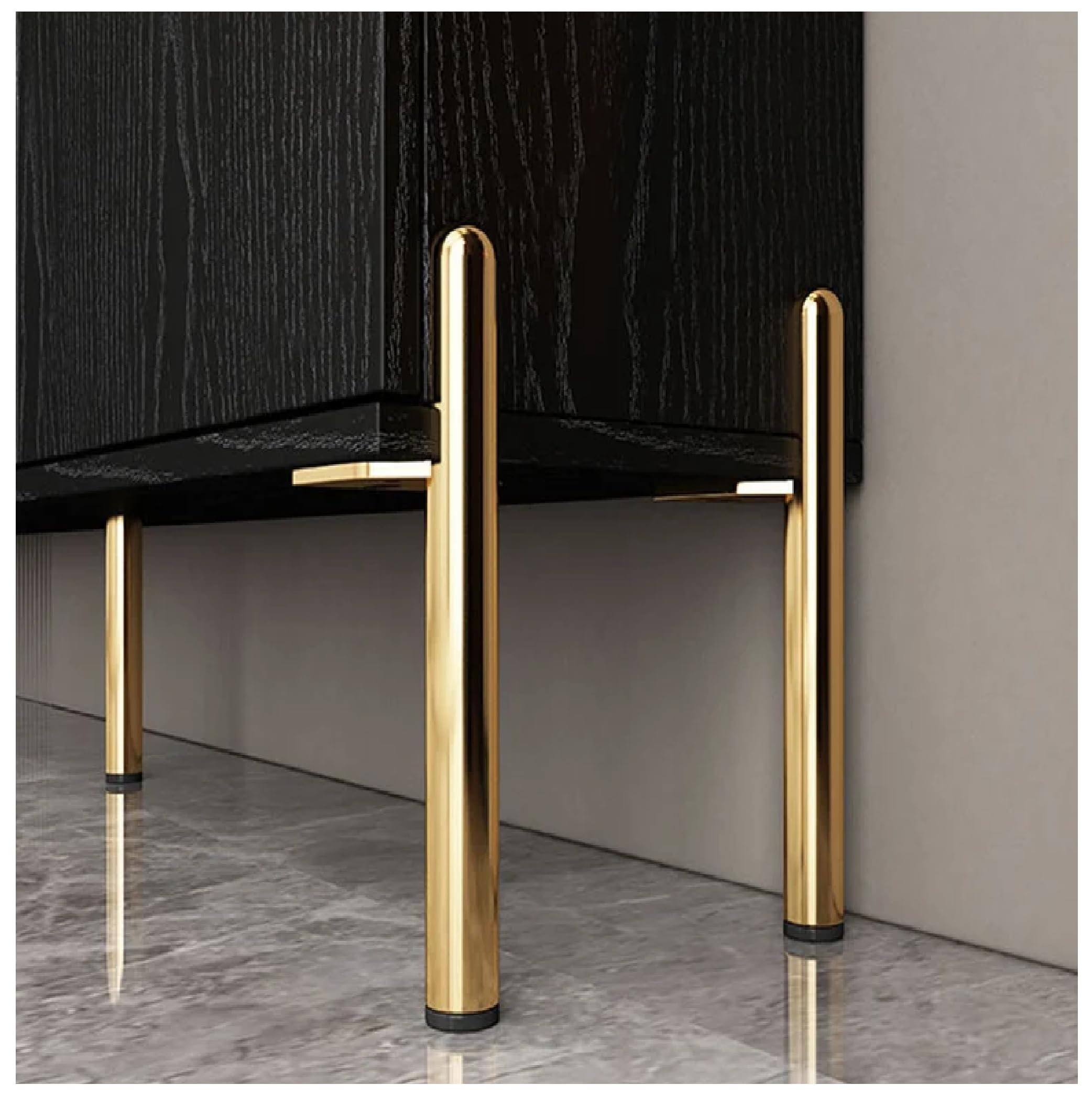 UNIQUELLA 4PC Metal Gold Straight Furniture Legs, Modern Style Coffee Table Sofa Feet Kitchen Table Legs Bathroom Cabinet Cupboard Feet, DIY Furniture Hardware (B0C8GG7GKN) Amazon Price History, Amazon Price Tracker