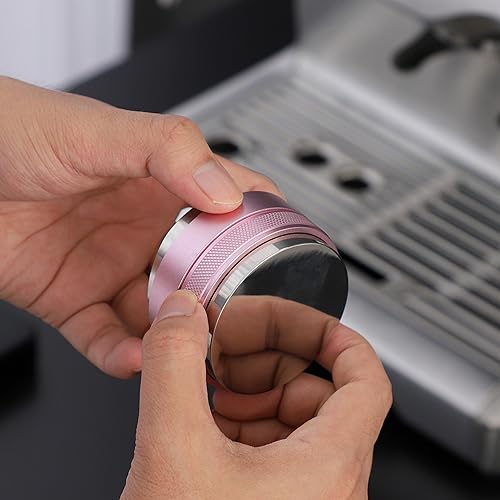 Miniatura 9 de Coosigar Distribuidor y manipulador de café de 2.126 in, nivelador de café de doble cabezal para portafiltros Breville de 2.126 in, manipulador