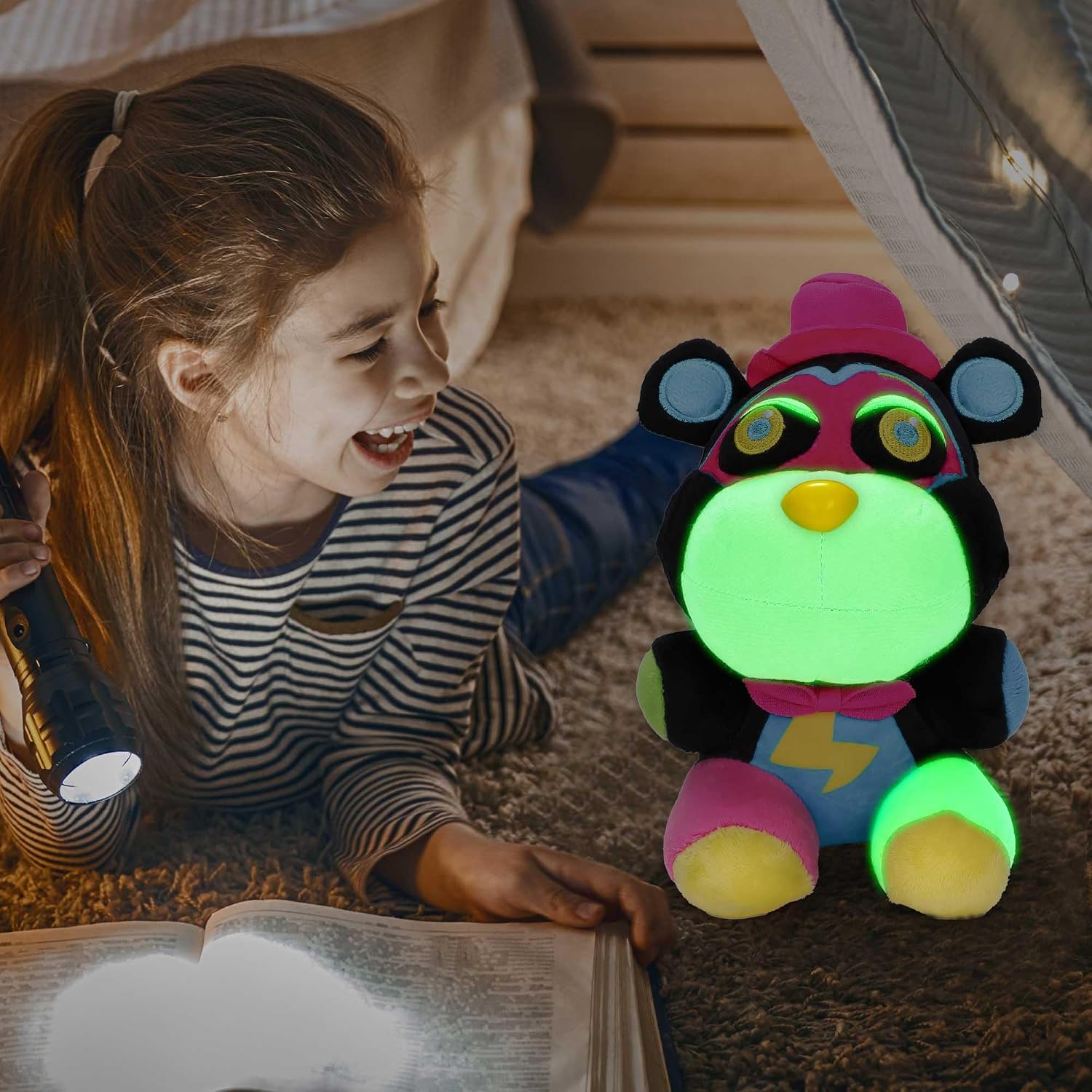 Parapluie Télescopique Enfant Five Nights At Freddy's - Occasion En Excellent état - Multicolore