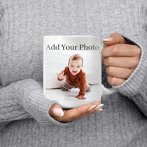 Miniatura 5 de Regalos para madrina de parte del ahijado, taza personalizada para madrina con texto fotográfico de bebé, regalos de cumpleaños para el día de la