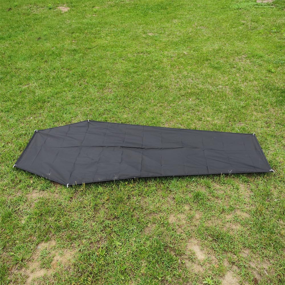 Huella de camping impermeable para 1 persona, tienda de campaña, tienda de campaña, lona para el suelo