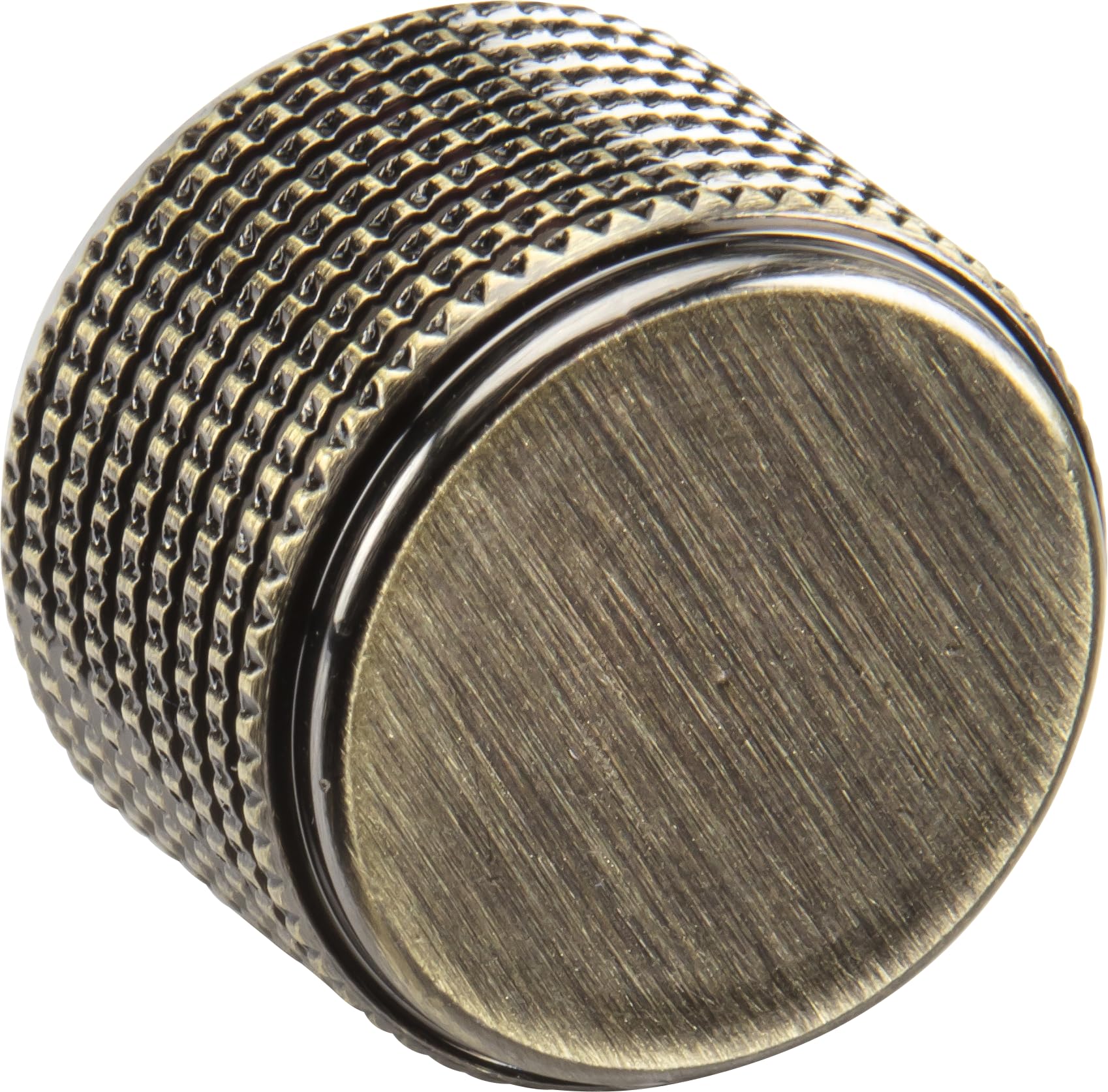 Knightsbridge Decorative Solid Metal Dimmer Cap - Antique Brass