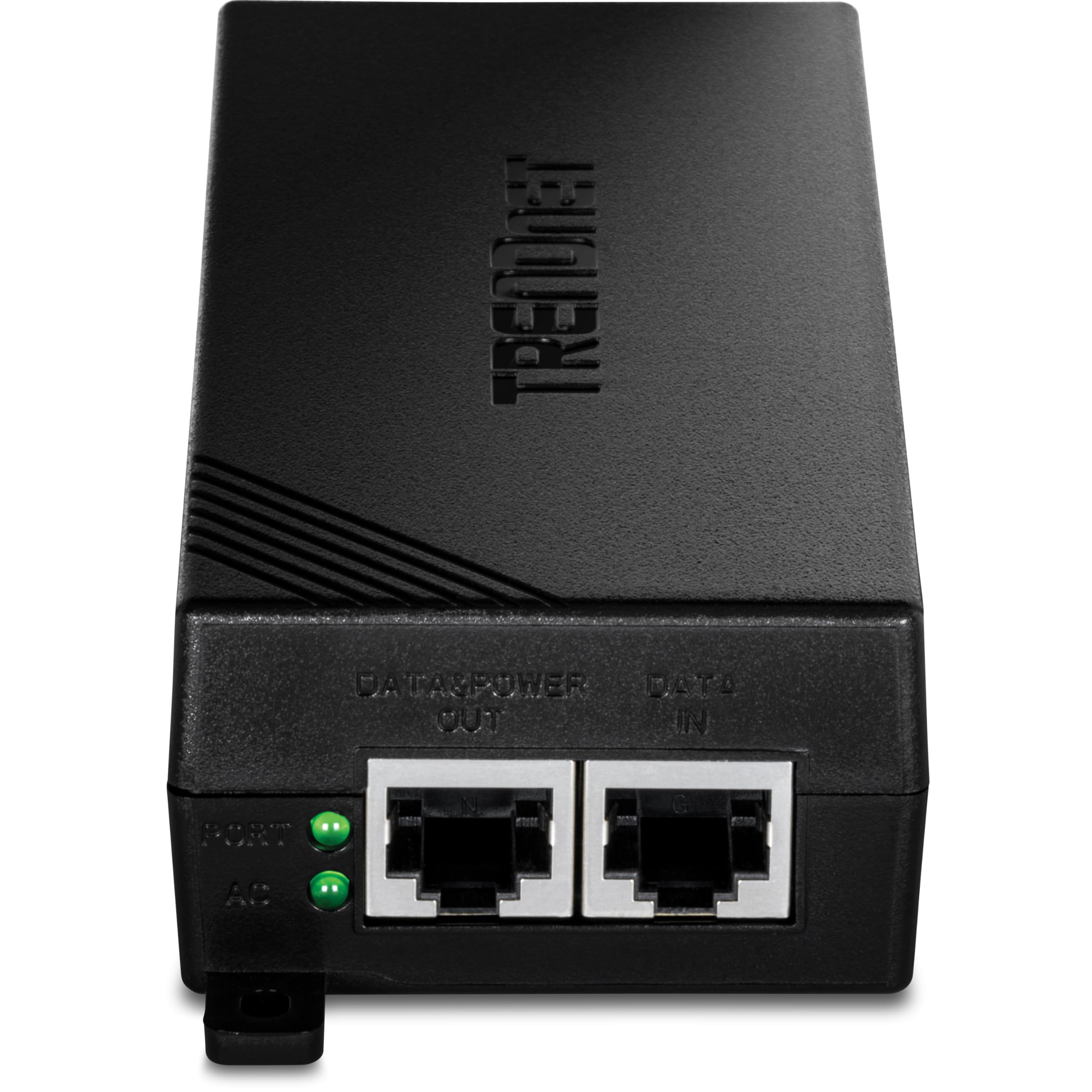 TRENDnet Iniettore Gigabit PoE++, TPE-116GI, fornisce PoE (15,4 W), PoE+ (30 W) o PoE++ (60 W), dispositivo PoE di rete A fino a 100 m (328 piedi), conforme NDAA e TAA, Plug & Play, nero