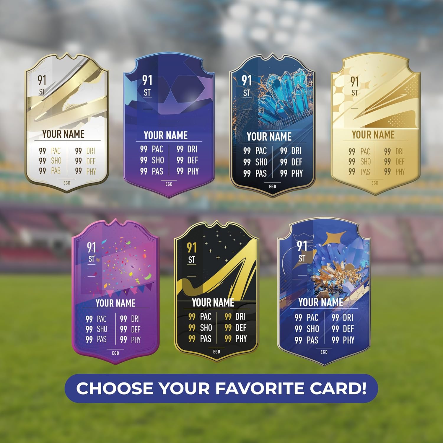 Personalized Crypto Soccer Card - Real Size | Famous Zambia | Ubuy