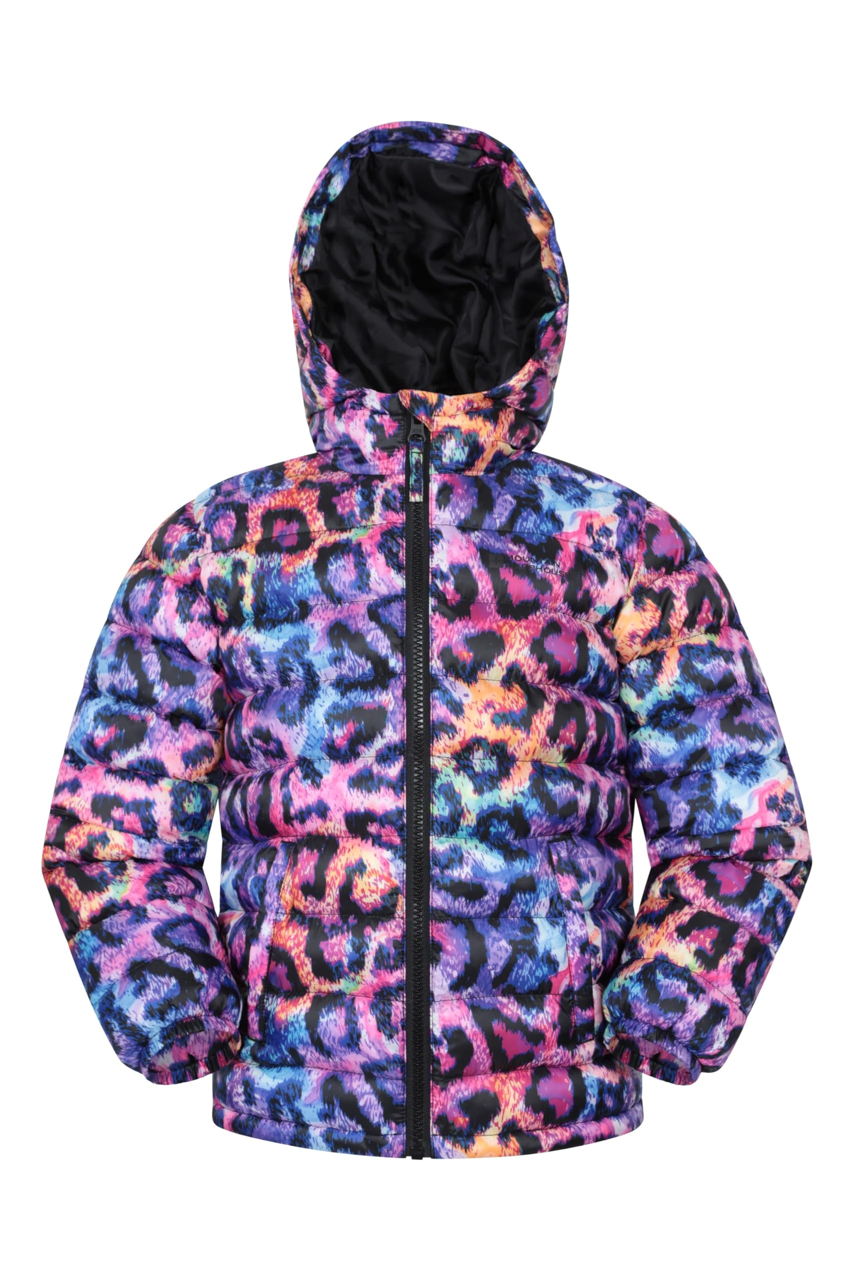 Seasons Kids Printed Padded Jacket - Orange