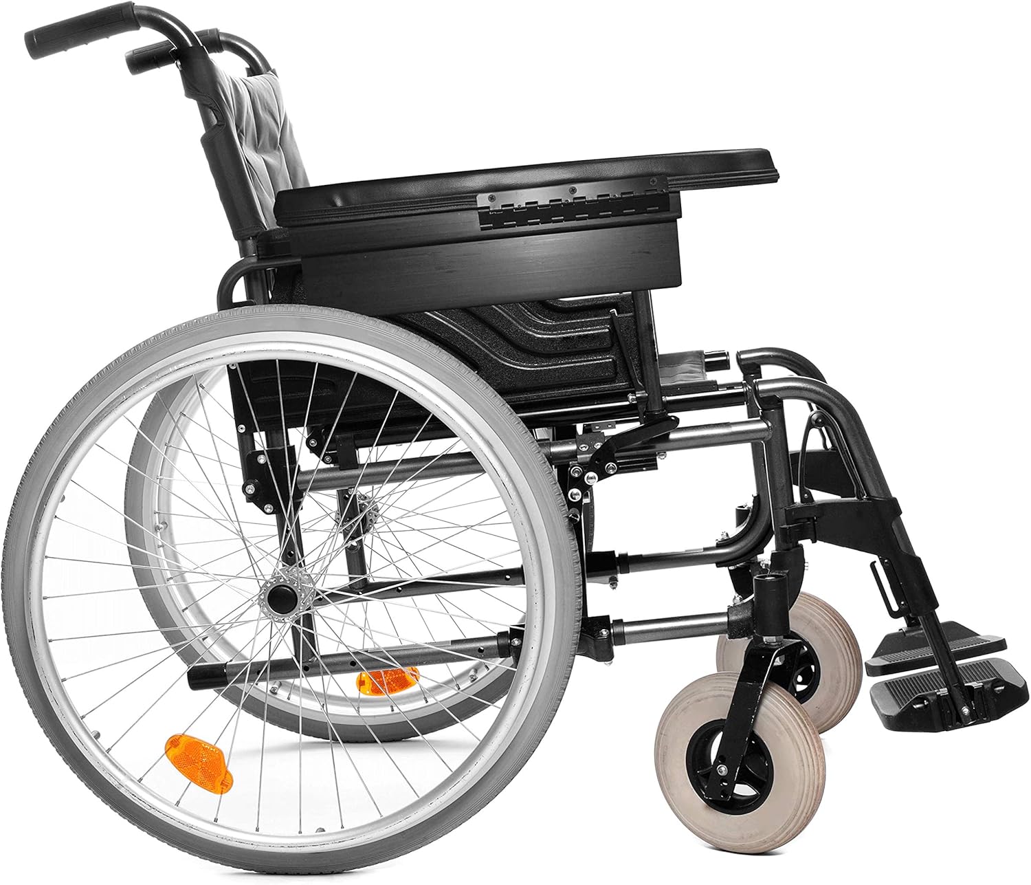 Padded Wheelchair Half Tray, Flip Down, Right : Everything Else