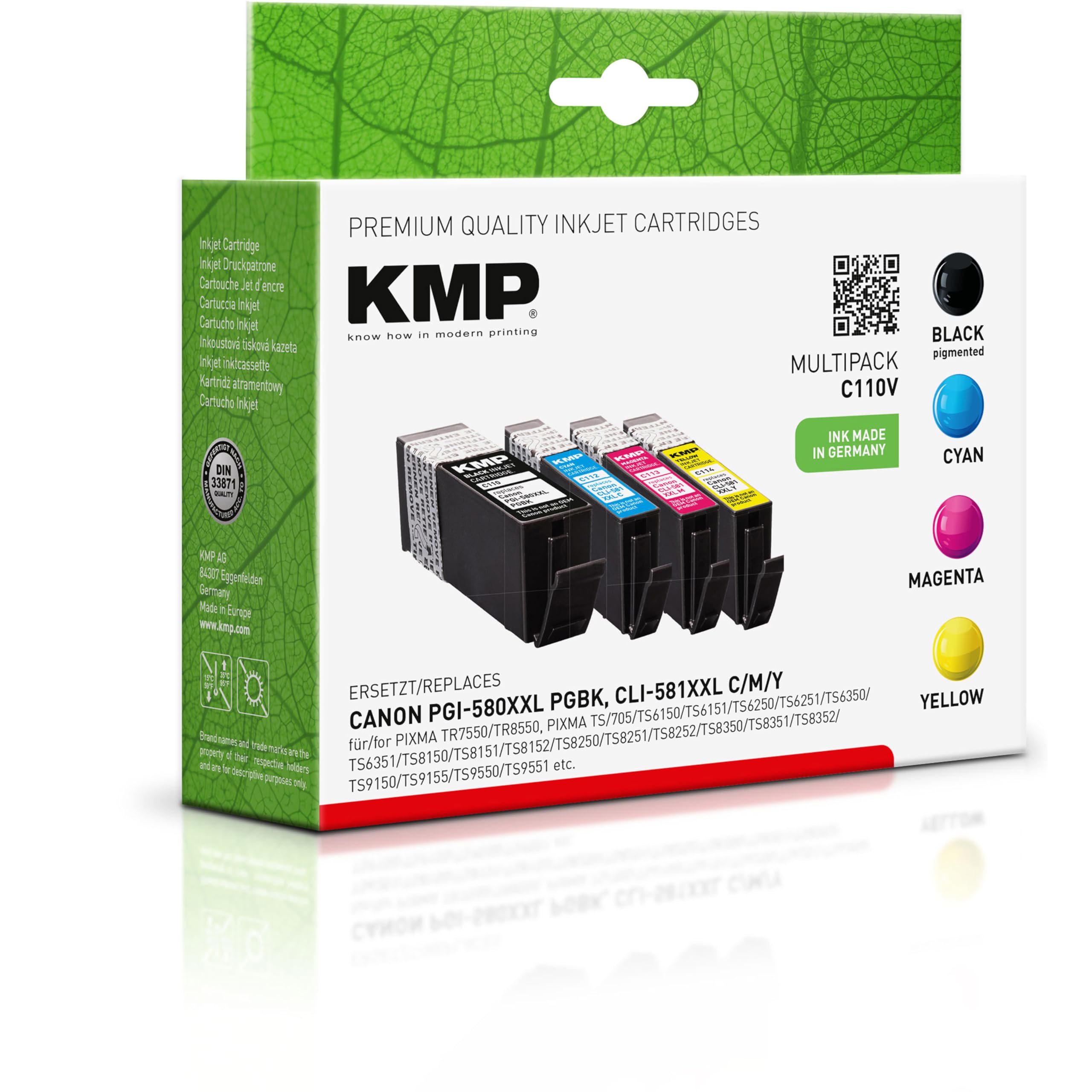 KMP Tintenpatronen Für HP OfficeJet Pro – Kompatibel, Nachhaltig & Hohe Reichweite