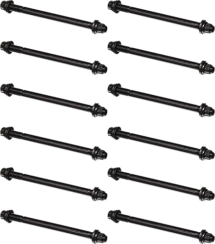 ARP 2044204 Pro Series Cilindro Pernos de Culata, Con Tuercas Estilo de 12 Puntos, Para Aplicaciones Selectas Volkswagen