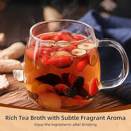 Miniatura 4 de Té de Ginseng Five Treasures Kidney Care - Zhu Gen Wu Bao Cha - Té de hierbas para hombres (30 bolsas3 cajas)