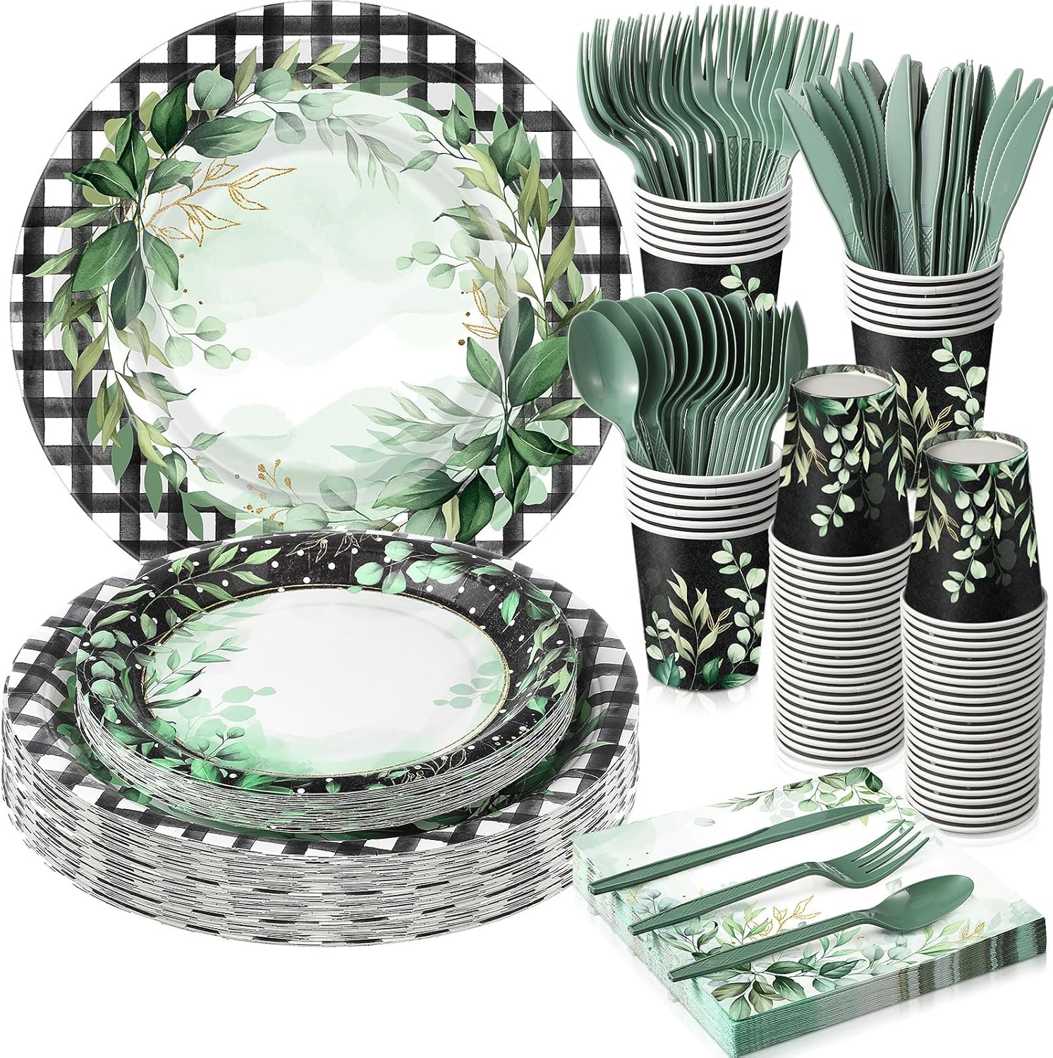168 Pcs Sage Greenery Party Supplies Eucalyptus Nigeria Ubuy