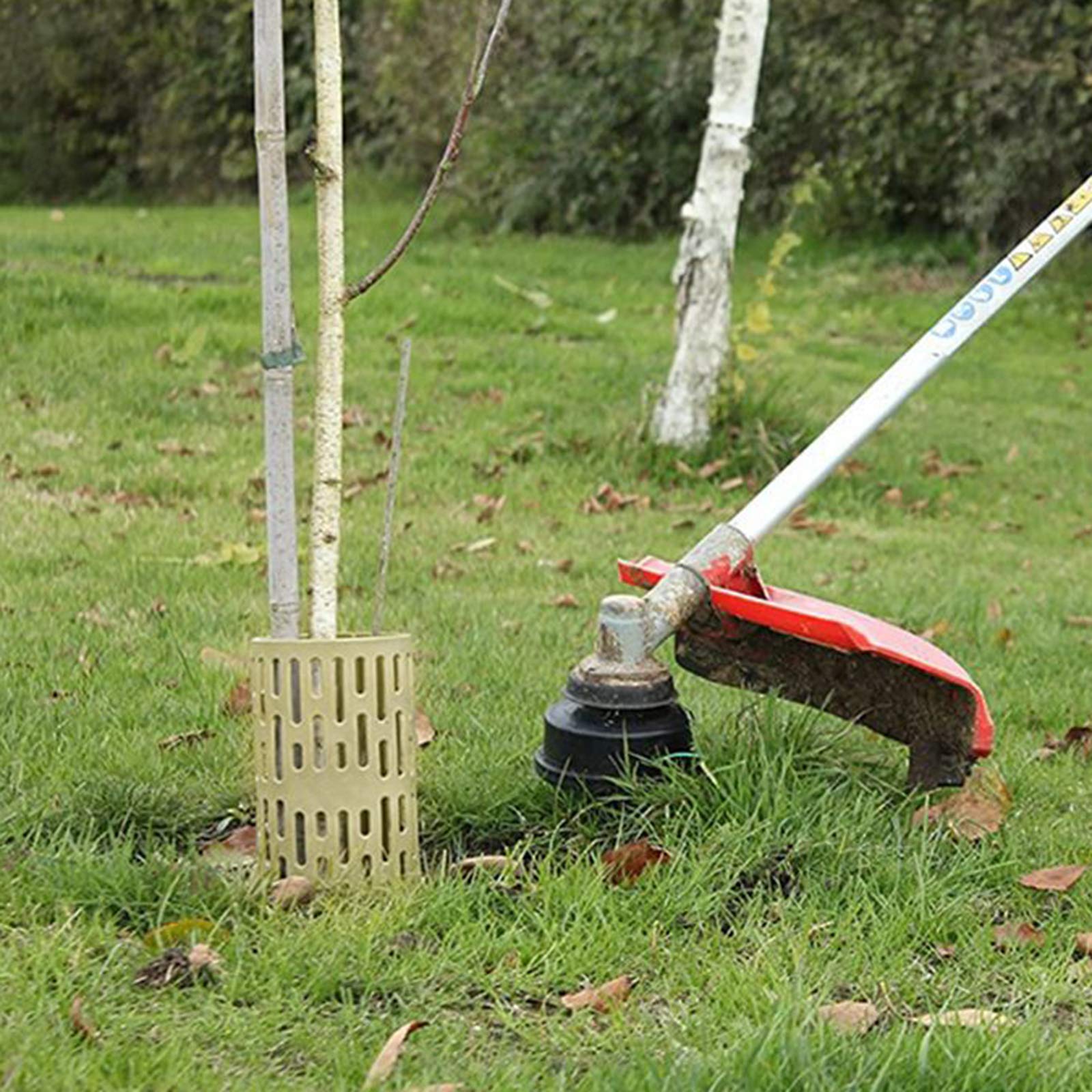 Protection Tronc D'Arbre Dellyy Lot De 4 - Anti-Rongeurs Et Animaux - Vert Extensible Pour Jardin