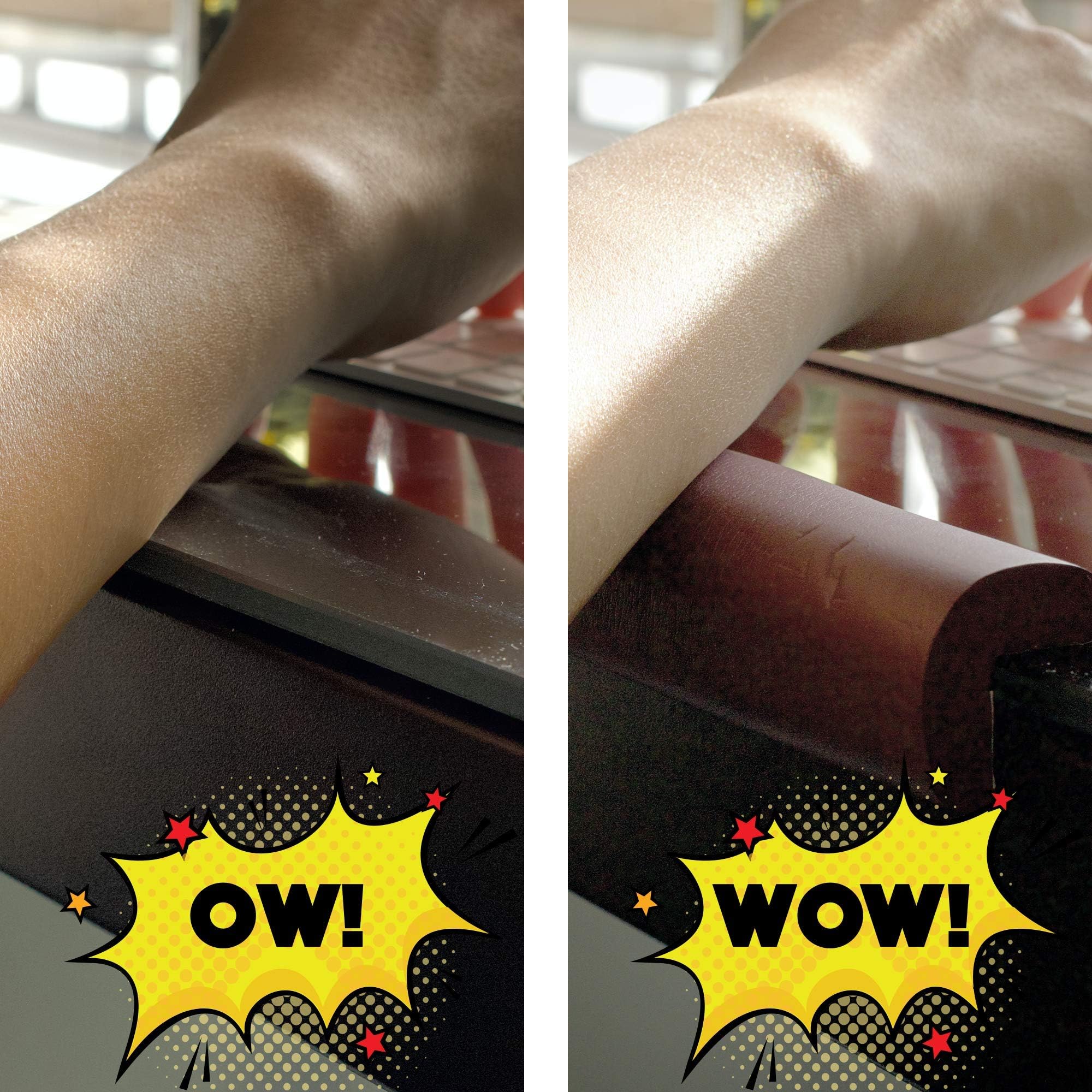 Ergo Edge | Protect Your arms from Sharp Table Edges! | 30" High Density Foam [Black]