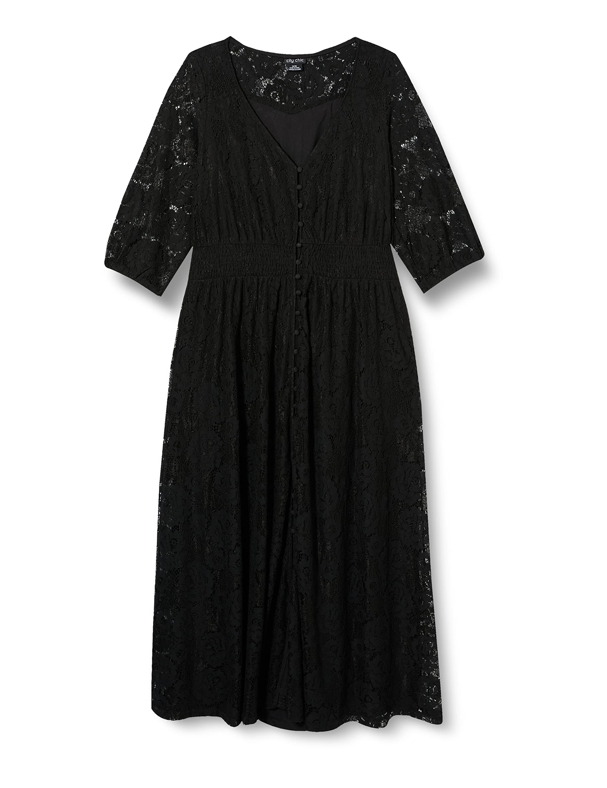 City Chic Women's Apparelwomens City Chic Plus Size Maxi Divine Creation Dress