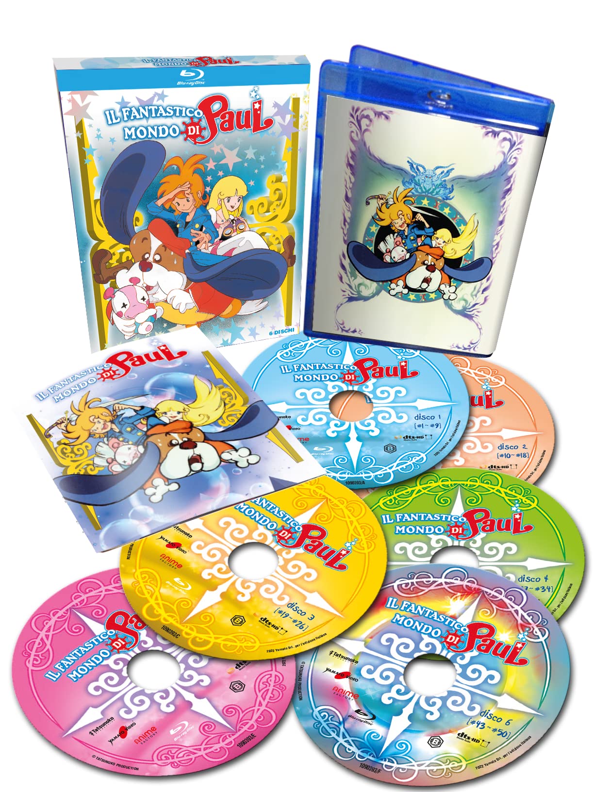 Il Fantastico Mondo Di Paul (6 Blu-ray) (Limited Edition) (6 Blu Ray)