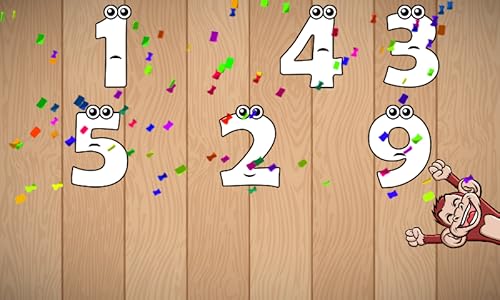 Wrong Wooden Slots with Crying Numbers 1 to 10