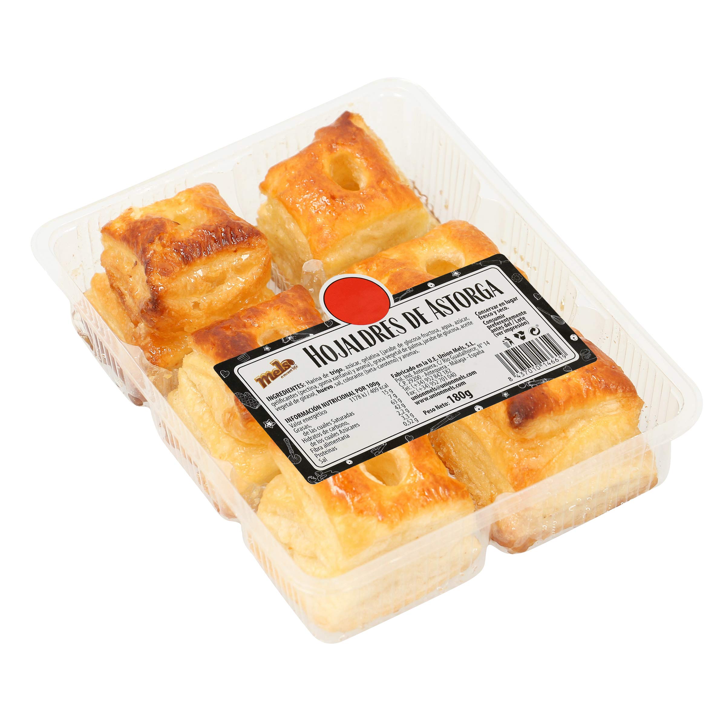 MELS hojaldre de Astorga paquete 180 gr