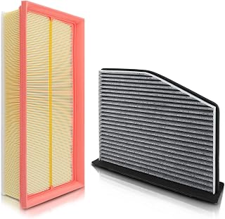partszen CA9711 Engine & Cabin Air Filter Kit for VW Beetle Jetta Passat Golf Tiguan & Audi A3 Q3 TT 2.0L 2006-2022